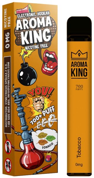 Aroma King Einweg E-Shisha2Go Tobacco 0mg (1 Stück)