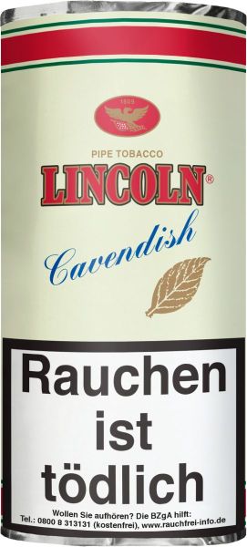 Lincoln Pfeifentabak Cavendish (Pouch á 50 gr.)