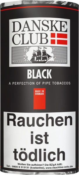 Danske Club Pfeifentabak Black (Pouch á 50 gr.)