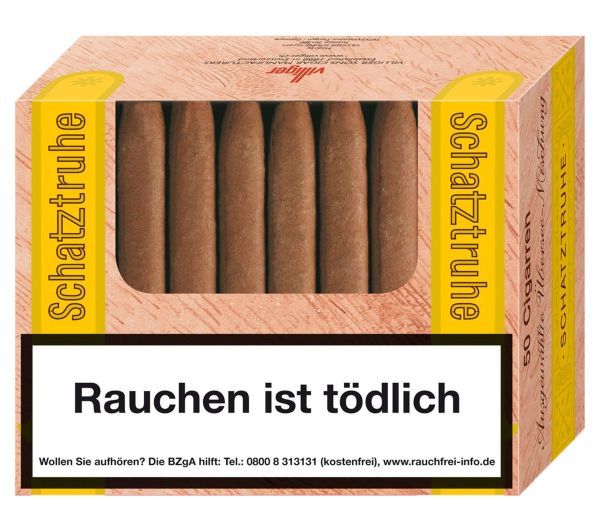 Villiger Zigarillos Schatztruhe (Schachtel á 50 Stück)