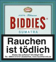 Biddies Zigarillos Sumatra 100% (Schachtel á 20 Stück)