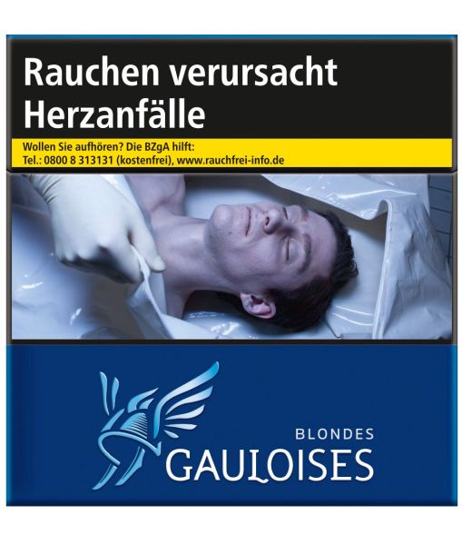 Gauloises Zigaretten Blondes Blau 18€ (3x53er)