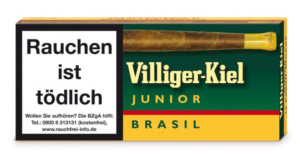 Villiger Zigarillos Kiel Junior Brasil (Schachtel á 10 Stück)
