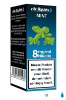 NikoLiquids Mint eLiquid 8mg Nikotin/ml (10 ml)