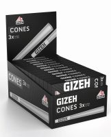 Gizeh Black Cones Kingsize + Tip (24 x 3 Stück)