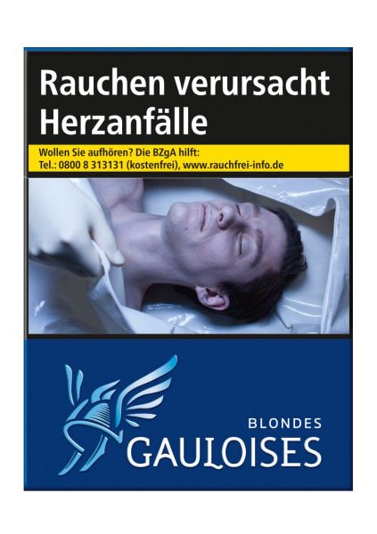 Gauloises Zigaretten Blondes Blau 10€ (8x26er)