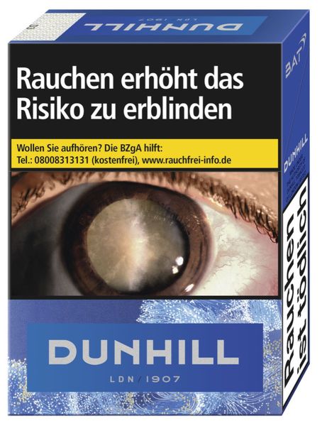 Dunhill Zigaretten KS Blue 10€ (Giga) (8x28er)