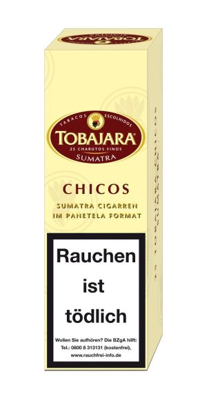 Villiger Zigarren Tobajara Chicos Sumatra (Schachtel á 25 Stück)