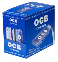 OCB Blau Combipack je 1x Zigarettenpapier und 50 Extra Slim Filter (20 x 1 Stk.)