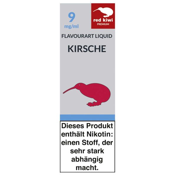 Red Kiwi eLiquid Kirsche 9mg Nikotin/ml (10 ml)