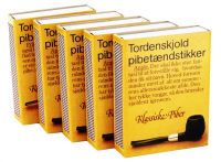 Streichhölzer - Zigarre Dänisches Pfeifenholz (5 x 1 Stk.)