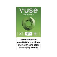 Vuse ePod (Pro Caps) Green Apple Nic Salts 18mg Nikotin 1,9ml (2 Stück)