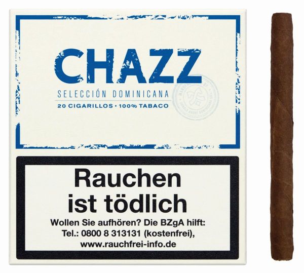 CHAZZ Zigarillos Cigarillos (Schachtel á 20 Stück)