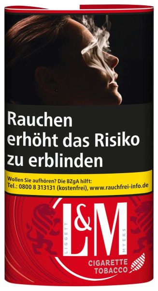 L&M Zigarettentabak Cigarette Tobacco Red (5x30 gr.)