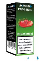 NikoLiquids Erdbeere eLiquid 0mg Nikotin/ml (10 ml)