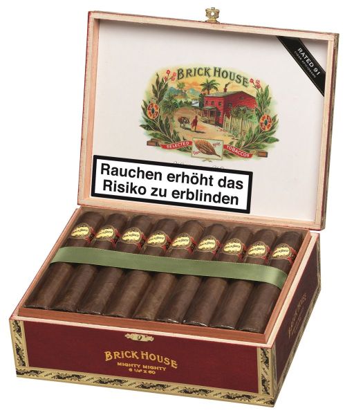 Brick House Zigarren Zigarren Mighty Mighty (Schachtel á 25 Stück)