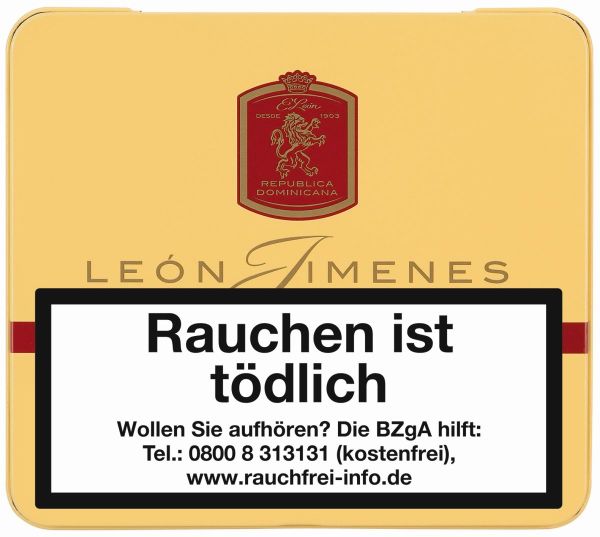 Leon Jimenes Zigarillos Petites Blond Shortfiller (Vanilla) (Schachtel á 10 Stück)