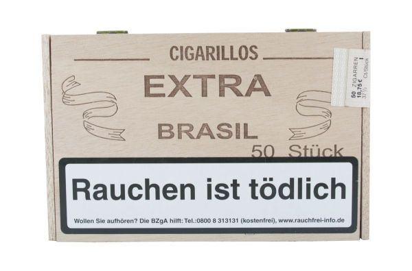 Kohlhase Kopp Zigarren Sonderangebot Cigarillos Extra Brasil (Schachtel á 50 Stück)