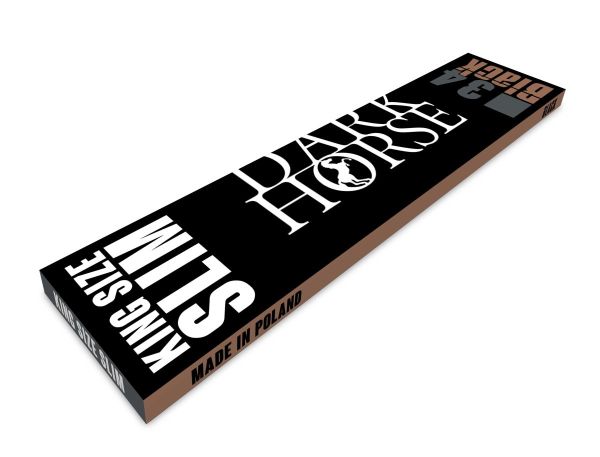Dark Horse Black Papier King Size Slim (25 x 34 Stück)
