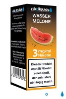 NikoLiquids Wassermelone Liquid 3mg Nikotin/ml (10 ml)