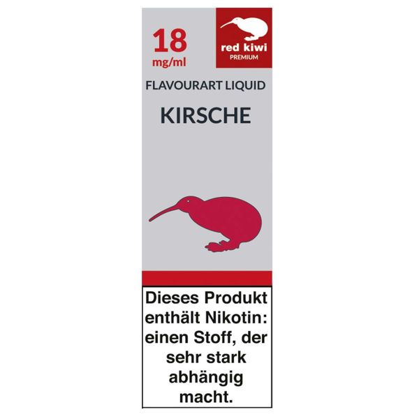 Red Kiwi eLiquid Kirsche 18mg Nikotin/ml (10 ml)