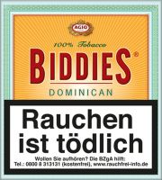 Biddies Zigarillos Agio Dominican 100% (Schachtel á 20 Stück)