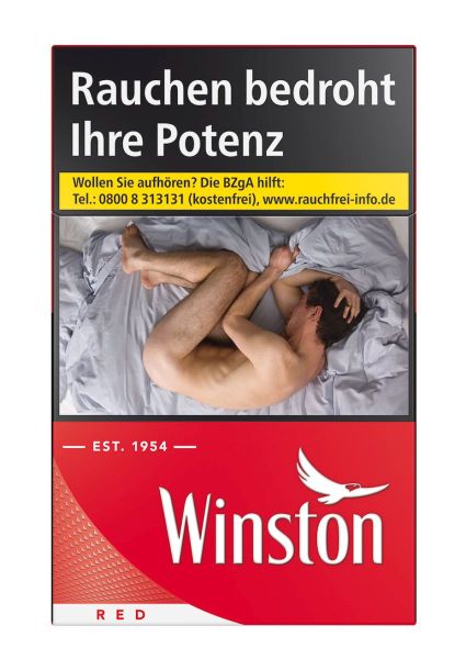 Winston Zigaretten Automat Automatenp. Red L-Box (10x21er)