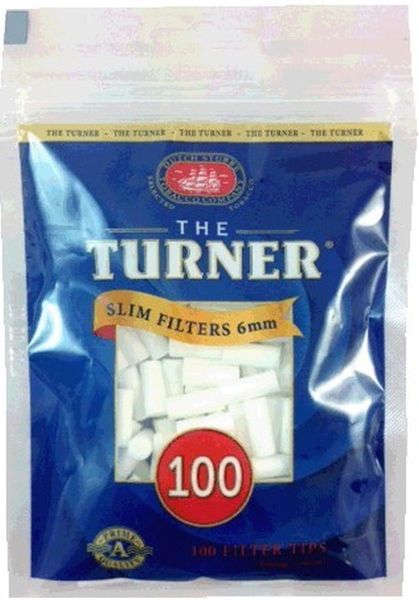 The Turner Slim Filters 6mm (34 x 100 Stück)