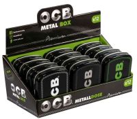 OCB Metall Box Aufbewahrungsbox (farblich sortiert) (12 x 1 Stück)