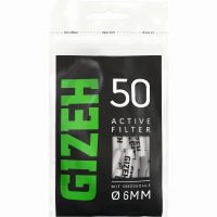 Gizeh Black Active Filter 6mm (50 Stück)