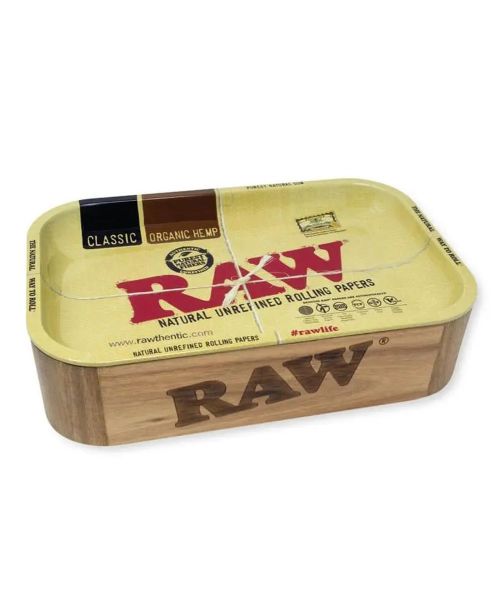 RAW Wooden Cache Box Drehertablett (28x17,5x7cm) (1 Stück)