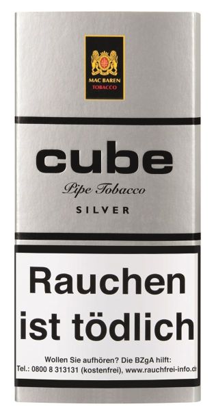 Mac Baren Pfeifentabak Cube Silver (Pouch á 40 gr.)
