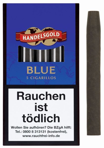 Handelsgold Zigarillos 207 Blue (Schachtel á 5 Stück)