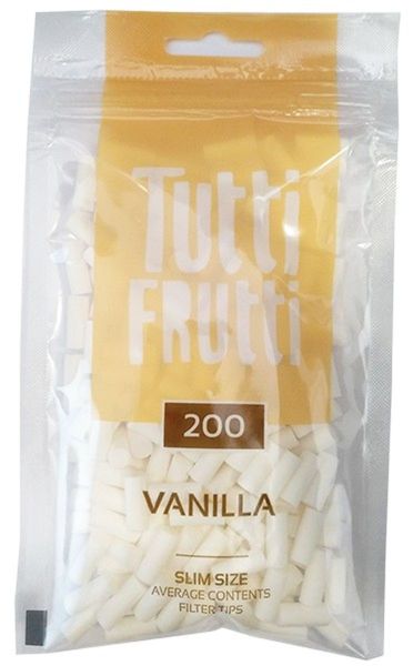 Tutti Frutti Vanilla Slim Size Filter (20 x 200 Stück)