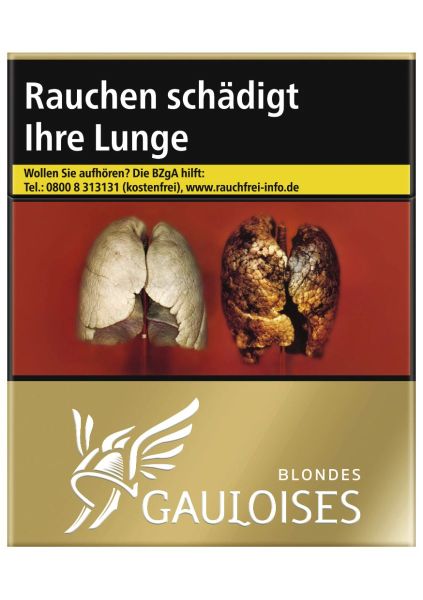 Gauloises Zigaretten Blondes Gold 10€ (8x25er)
