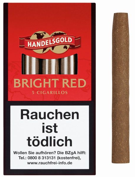 Handelsgold Zigarren 203 Bright Red (Schachtel á 5 Stück)