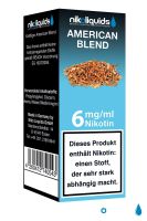 NikoLiquids American Blend eLiquid 6mg Nikotin/ml (10 ml)
