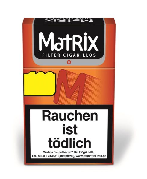 Matrix Zigarillos O Filtercigarillos 84mm (10x17 Stück)