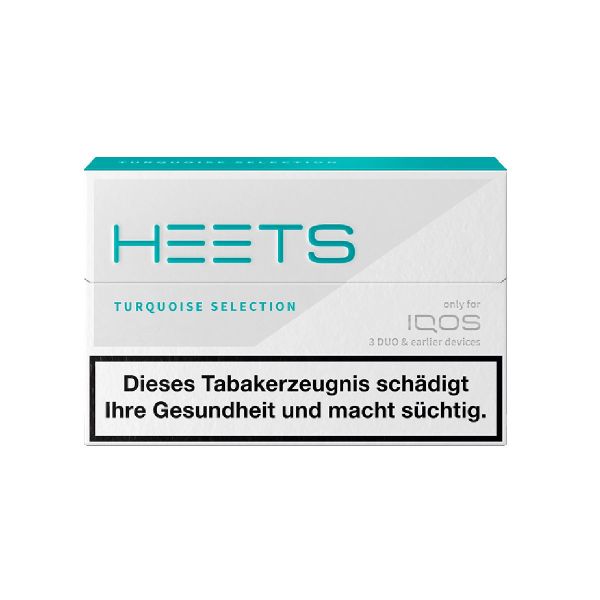 HEETS Zigaretten IQOS Turqoise Selection 6g (10x20er)