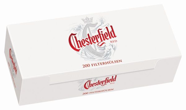 Chesterfield Red King Size Hülsen (5 x 200 Stück)