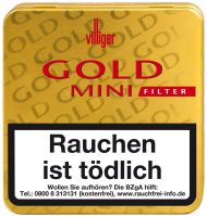 Villiger Zigarren Gold Mini Filter (Schachtel á 20 Stück)