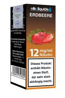 NikoLiquids Erdbeere Liquid 12mg Nikotin/ml (10 ml)