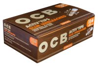 OCB Activ Tips Slim Unbleached 7mm Aktivkohlefilter (10 x 50 Stück)