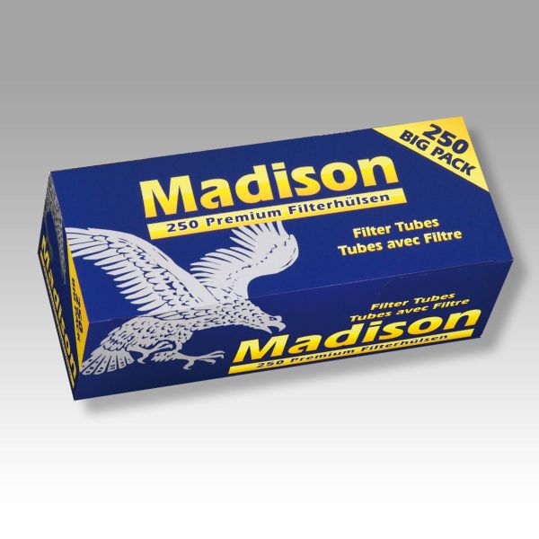 Madison Zigarettenhülsen (4 x 250 Stück)